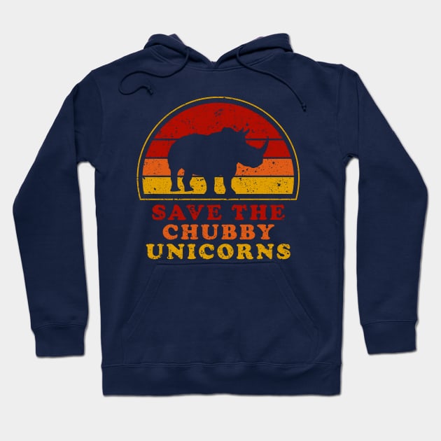 Save The Chubby Unicorns Hoodie by n23tees